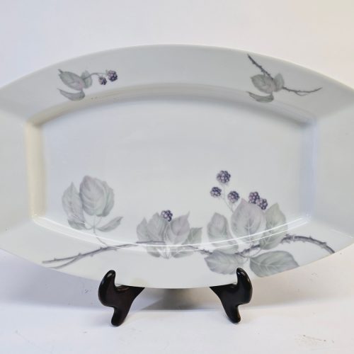 Elegant Rosenthal Porslinsfat med Björnbärsdekor - Tidig Selb-Bavaria