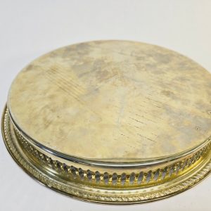 Elegant Bricka – 24k Guldplätering, 24 cm