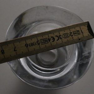 LJUSHÅLLARE, glas, design K Hagberg/M Hagberg