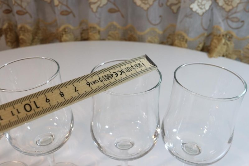 5st glas på fot, France