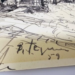 Vackert Jämtlandslandskap – Signerad