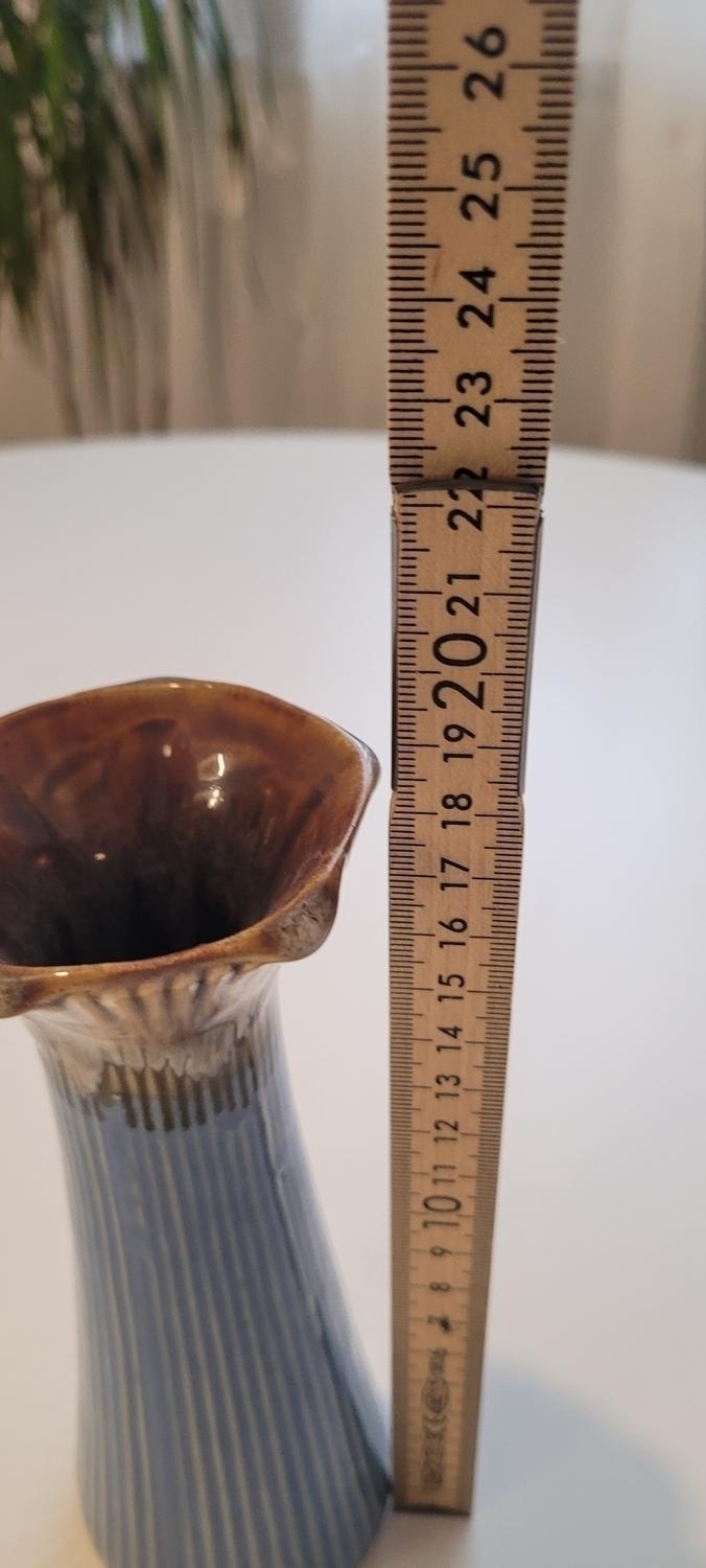 Blomvas blå Linda 18,5cm