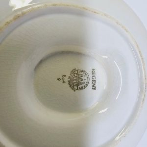 Elegant soppskål med lock och fat från Upsala-Ekeby Gefle – Serien "Regent"