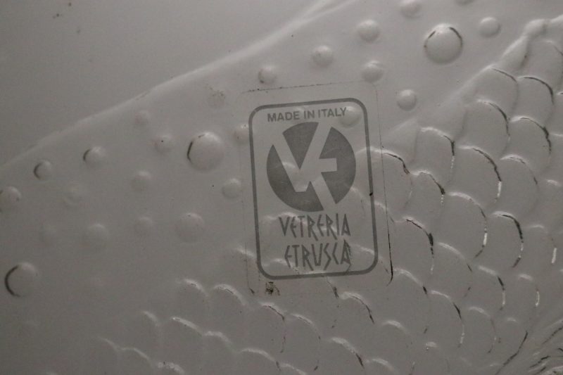 Exklusivt Fiskfat från Vetreria Etrusca