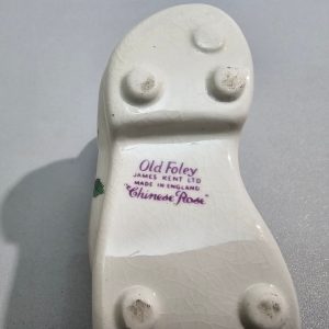 Sko i porslin - Old Foley Chinese Rose - England