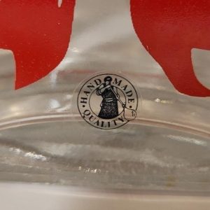 Karaff med rosett "handmade quality"