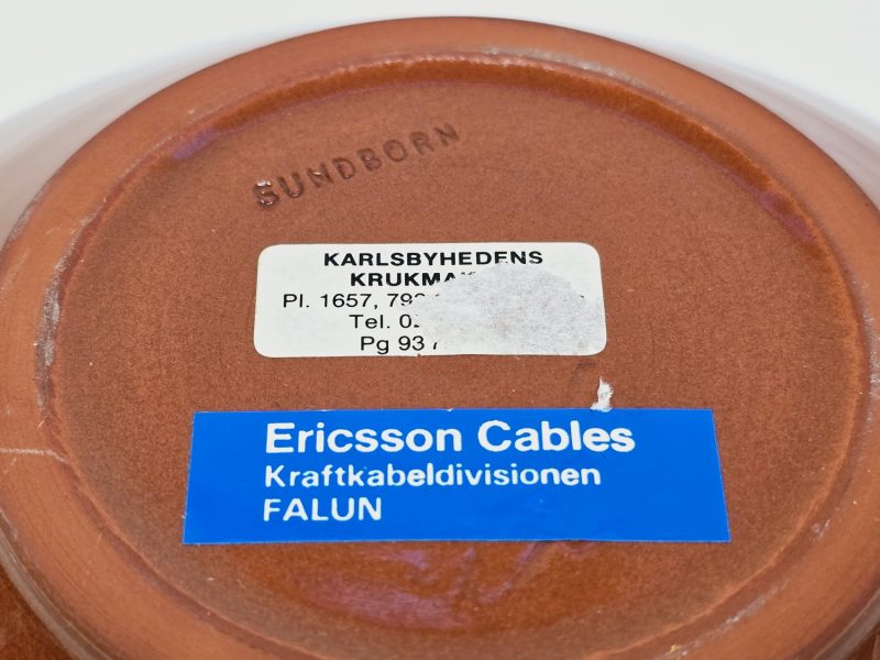 Fängslande Sundborn-skål från Karlsbyhedens Krukmakeri
