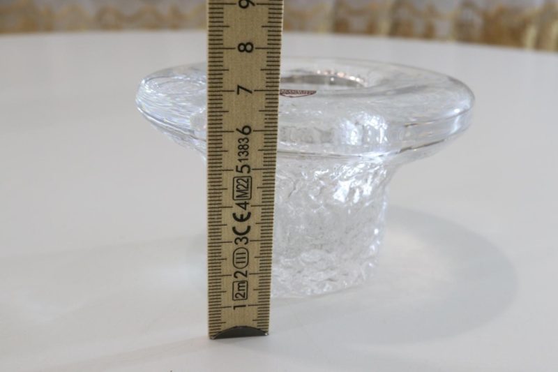 Orrefors "Svampen" Ljusstake
