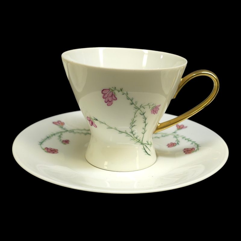 Elegant Rosenthal-servis – 6 koppar med fat