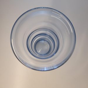 Ljusblå Vas i glas
