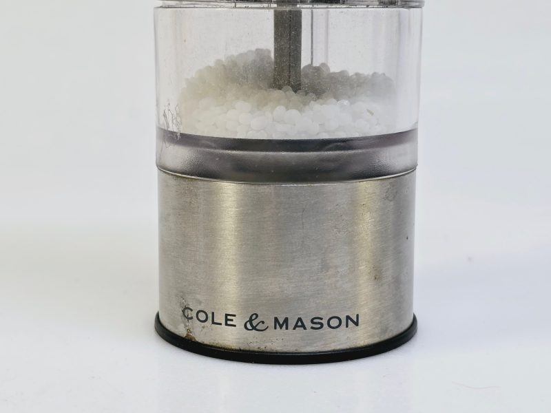 Cole & Mason Elektrisk Saltkvarn i Borstat Stål