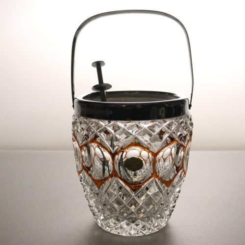 Exklusiv Ishink - Glas/Metall - 1900-talets Andra Hälft