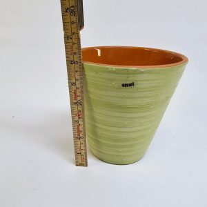 Elegant Grön Ensi-kruka – 15 cm Perfektion för Dina Växter