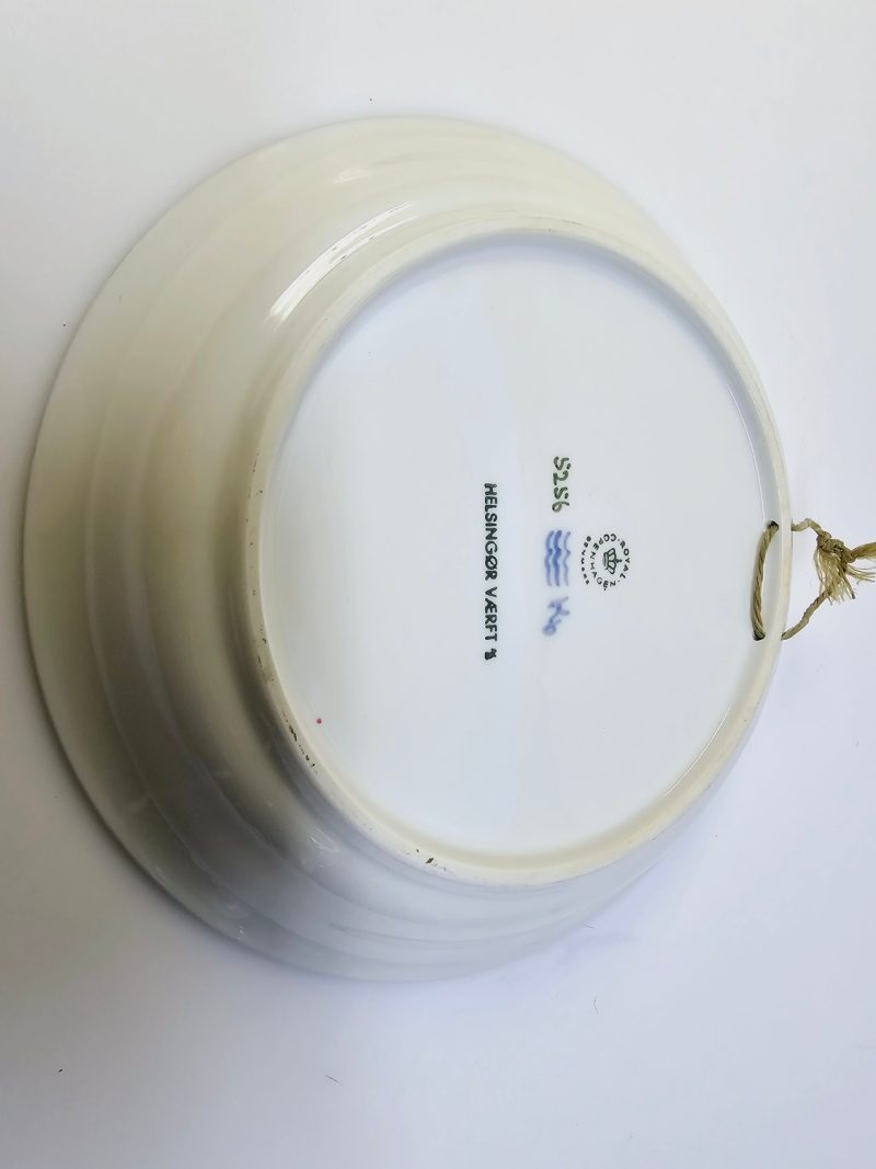 Royal Copenhagen tallrik – "Helsingør Værft" – 21,5 cm i diameter