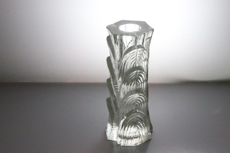 Ljusstake i pressglas