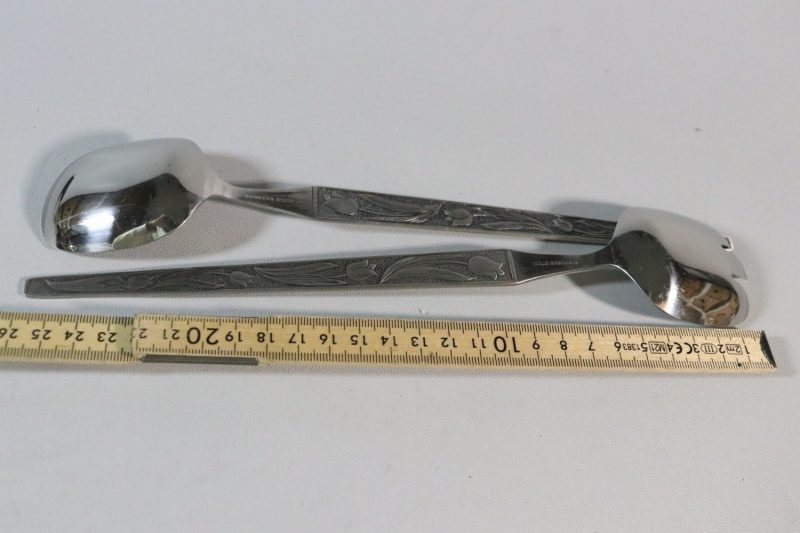 Serveringsbestick, salladsbestick, 2PIECE Salad Serving Set STAINLESS