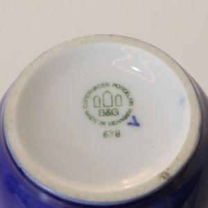 Vas, B&G, Danmark - nr 678,  14cm