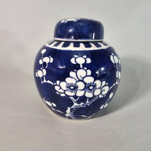 Handmålad skål med grodmotiv – Vintage från Danmark