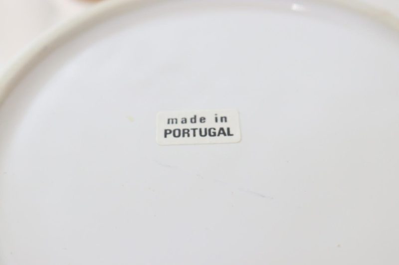 Förvaringsburkar i vit keramik med kork - Portugal