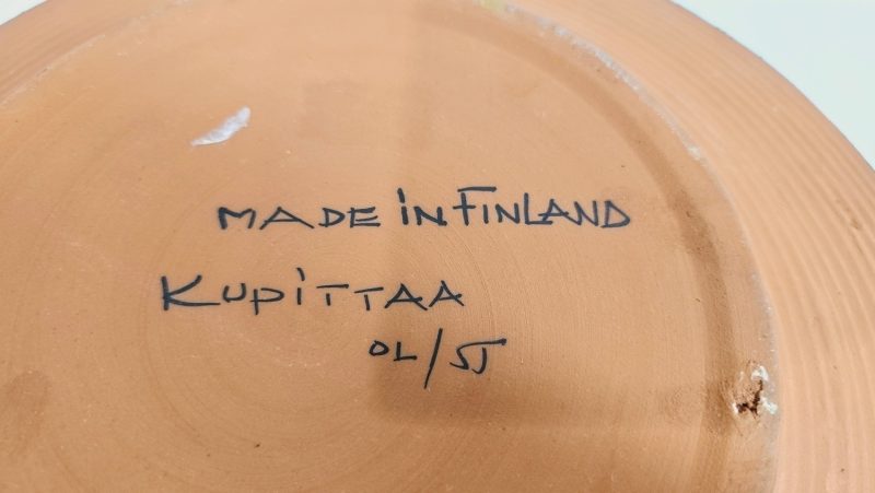 Exklusivt Keramikfat från Kupittaan Savi - En Tidlös Klassiker