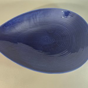Äggformat fat, 40cm, Hertha Bengtson – Blå Eld från Rörstrand - 532