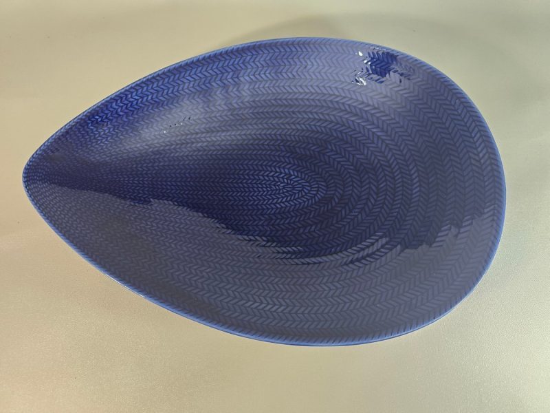 Äggformat fat, 40cm, Hertha Bengtson – Blå Eld från Rörstrand - 532
