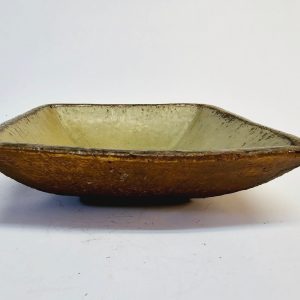 Curt Magnus Addin – Unik Keramikskål, 23x23 cm