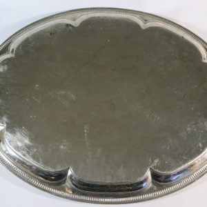 Stor bricka nysilver