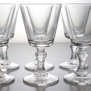 10st Vackra glas, Okänd fabrikat - 8cm