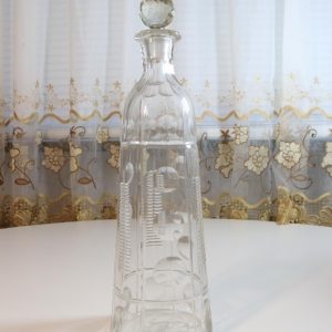 STOR KARAFF ART DECO, 33cm