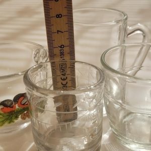Blandade glas, 7 delar