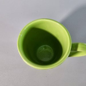Grön retro mugg