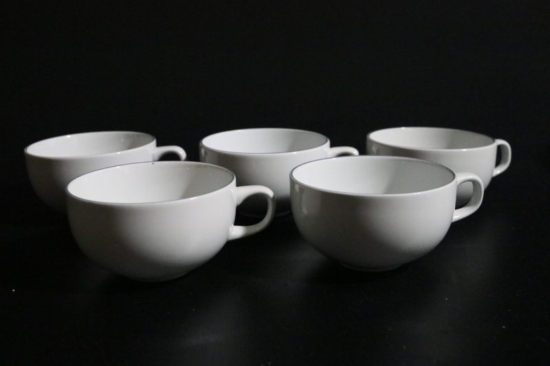 Klassiska kaffekoppar från Royal Copenhagen – Set om 5 st