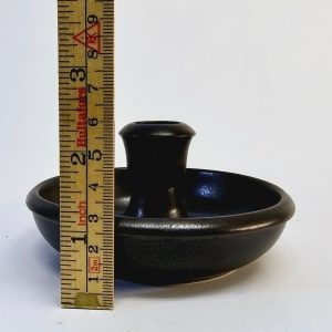 Höganäs Stengods Ljusstake – Rustik Skandinavisk Design
