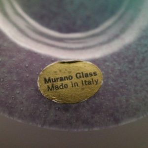 "Italiensk Murano-glasskål – färgsprakande och exklusiv design