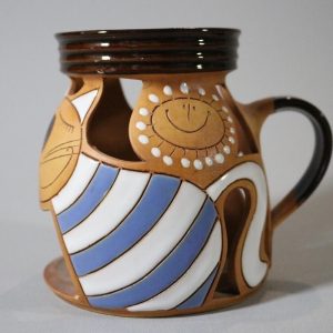 Lampett, Metall och glas