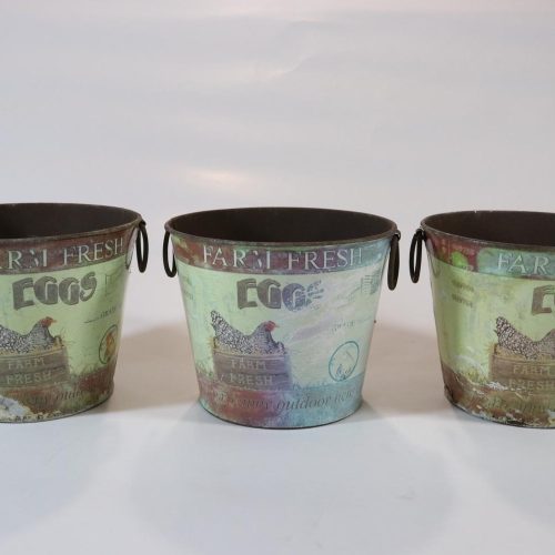 3st Krukor, Lantlig stil, D=12cm