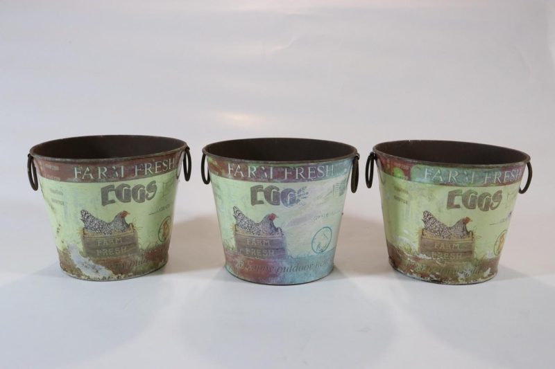 3st Krukor, Lantlig stil, D=12cm