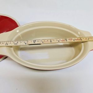 Röd Cook & Baker-gryta – Perfekt för Matlagning och Servering