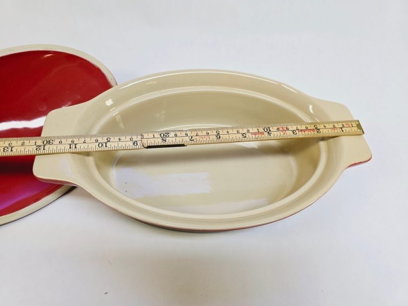 Röd Cook & Baker-gryta – Perfekt för Matlagning och Servering