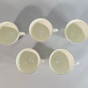 Kaffekoppar, 5 stycken, "1191", porslin, Gustavsberg