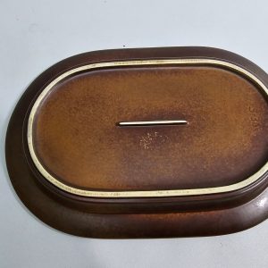 Uppläggningsfat, Arabia, "Ruska", Glaserad stengods, Designer: Ulla Procopé