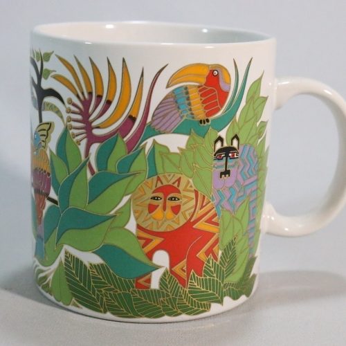 Mugg, The Secret Jungle 1989 Laurel Burch MADE IN JAPAN