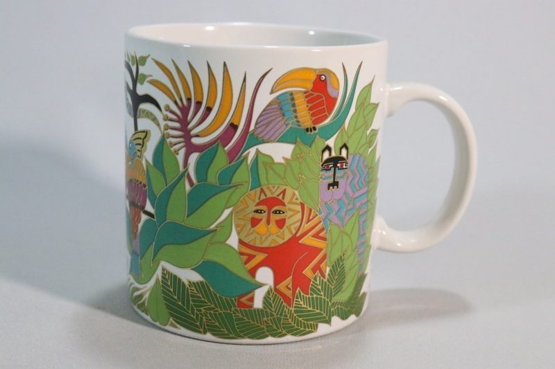 Mugg, The Secret Jungle 1989 Laurel Burch MADE IN JAPAN