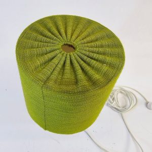 Charmig Bordslampa med Grön Skärm - Retro Elegans