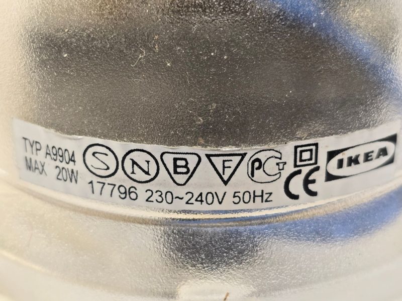 Vintage IKEA skrivbordslampa – Klassisk och funktionell