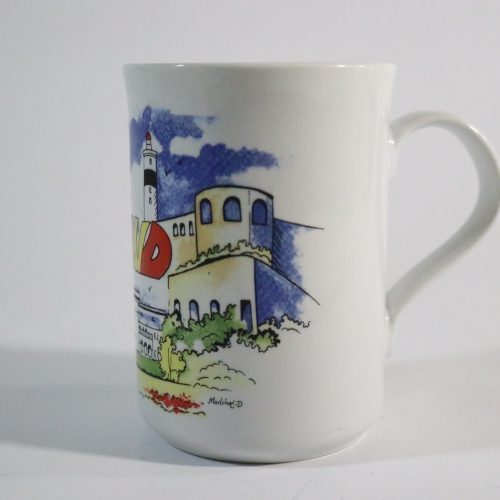 Klassisk mugg med Ölandsmotiv – ett smakfullt minne av Sveriges soligaste ö