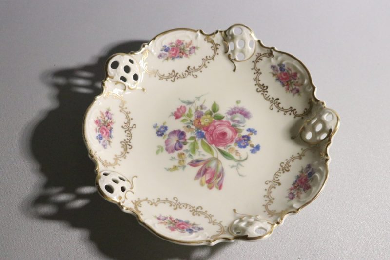 Elegant Rosenthal Elfenbein Porcelänsskål – Molière Kronach-Germany