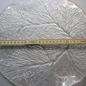 Vacker Ostbricka i glas, från HADELAND NORWAY, 32cm