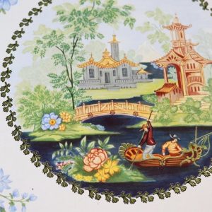 BRICKA, plåt, Daher Decorated Ware, England